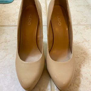 Aldo Patent Leather Pumps Size 8
